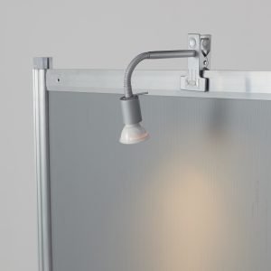 Cloisons modulables Multiflex - lampes